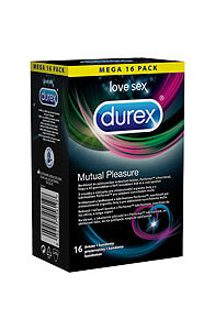 Durex Mutual Pleasure (16pcs), condoms for mutual climax