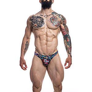 CUT4MEN Classic Thong (Tattoo)