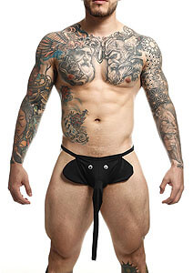 MOB Elephant Thong (Black), men's thong elephant