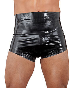 LATE X Latex Diaper Black