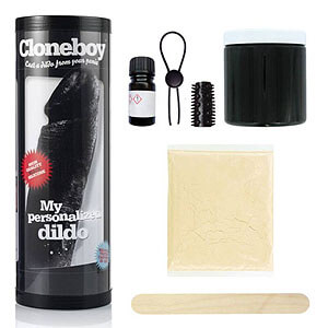 Cloneboy Dildo (Black), Penis Casting Kit