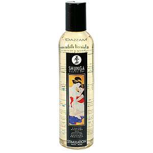 Profesionální masážní olej Shunga Erotic Massage Oil Amour Sweet Lotus 250 ml