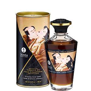 Shunga Aphrodisiac Warming Oil Creamy Love Latte 100 ml