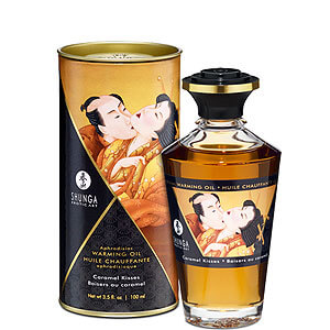 Shunga Aphrodisiac Warming Oil Caramel Kisses 100 ml