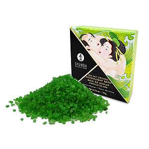 Bath salt Shunga Sea Salt Crystals Moonlight Bath Lotus Flower 75 g