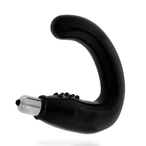 Addicted Toys Anal Massager Black vibrating prostate massager