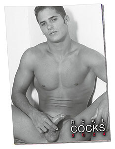 Real Cocks (2024), sexy calendar of beautiful men and penises