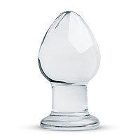 Glass anal plug Gildo No.26 clear