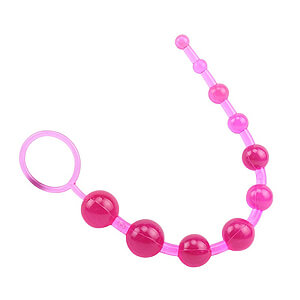 Chisa Novelties SASSY Pink Anal Beads