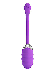 Purple vibrating egg Pretty Love Franklin Purple, 12 programs