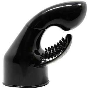 Massage head attachment - G-spot stimulator and clitoral stimulator