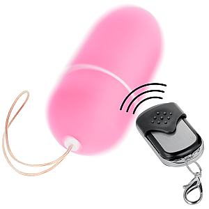 Spirit Large Vibrating Egg Remote pink