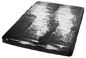 PVC sheet 200x230 cm - black