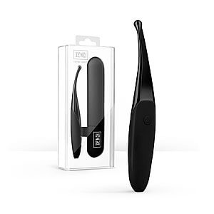 SENZI Vibrator Black, clitoral contact stimulator, rechargeable