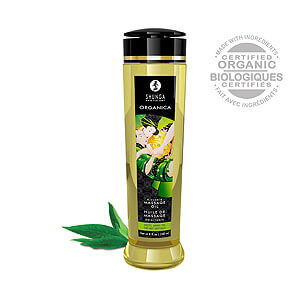 Shunga Erotic Massage Oil ORGANICA Exotic Green Tea 240 ml