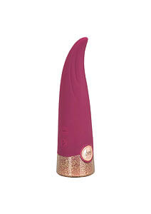 Glittering vibrator Jopen Starstruck Fling silicone 14 cm