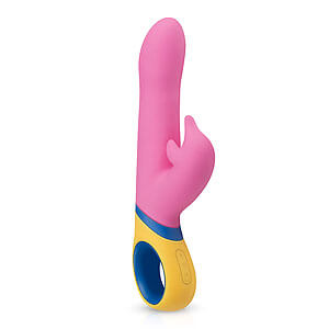 PMV20 Copy, rotating vibrator with dolphin (clitoral stimulator) 23cm