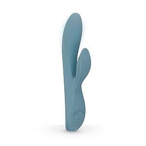 Bloom The Violet, luxury rabbit vibrator blue