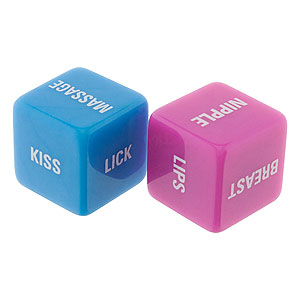 ToyJoy Lovers Dice, naughty dice