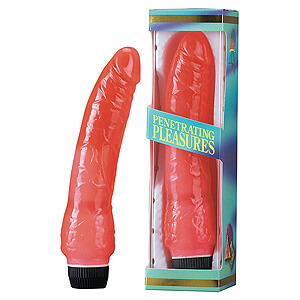 Seven Creations Jelly Vibrator #1, battery jelly vibrator 18.5 x 4.5 cm