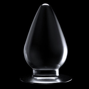 Lovetoy Flawless Clear Anal Plug 4.5" (11.5 cm)