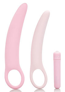 CalExotics Vibrating Dilator 3pcs Set (Pink)