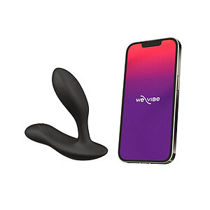 We-Vibe Vector+ (Charcoal Black), smart prostate massager