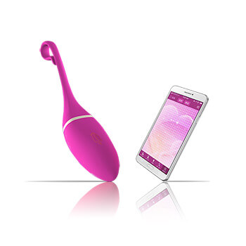 Smart vibrating egg Realov Irena Smart Egg purple