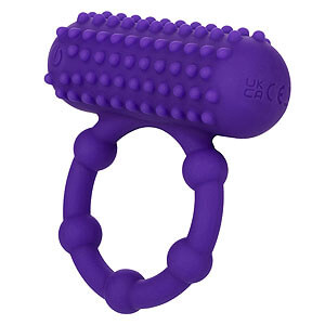 CalExotics 5 Bead Maximus Ring, vibrating cock ring