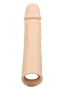 CalExotics Lifelike Extension 8″ (Skin), penis extension sleeve