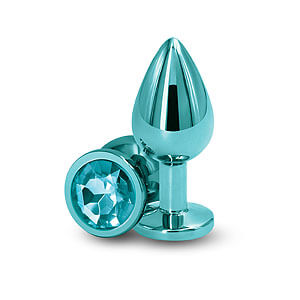 NS Novelties Rear Assets Medium (Teal), coloured anal jewellery