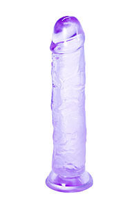 Intergalactic Distortion (Purple), sexy clear dildo