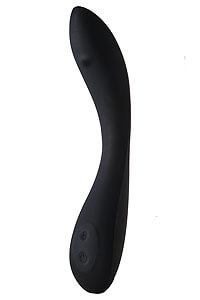 Dream Toys Dark Desires Maxima (Black), G-spot ball vibrator