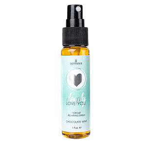 Sensuva Deeply Love You Chocolate Mint (30 ml), throat relaxing spray