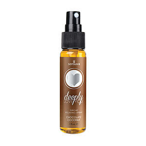 Sensuva Deeply Love You Chocolate Coconut (30 ml), throat relaxing spray