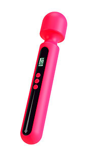 Pink Sunset Wand Vibrator, Massage Vibrator with Display