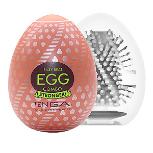 Tenga Hard Boiled Egg Combo, Discreet Masturbation Egg