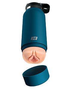 PDX Plus Fuck Flask (Private Pleaser), discreet masturbator bottle