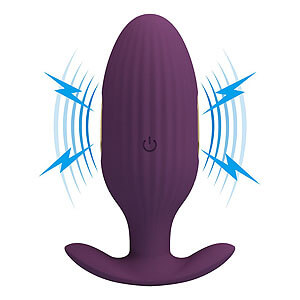 Pretty Love Jefferson APP (Purple), anal plug with electro stimulation