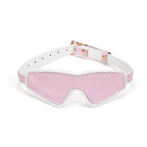 Liebe Seele Fairy Lamb Leather Blindfold (Pink), leather blindfold