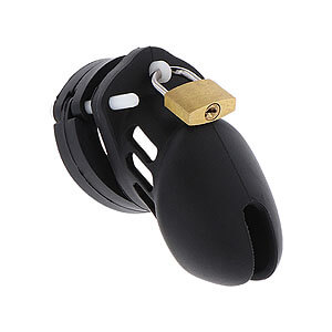 Extreme Chastity Cock Cage Silicone (Small), silicone cock cage