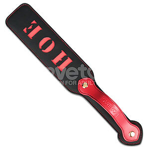 Lovetoy Rebellion Reign Paddle HOE (38 cm), butt slapper with inscription