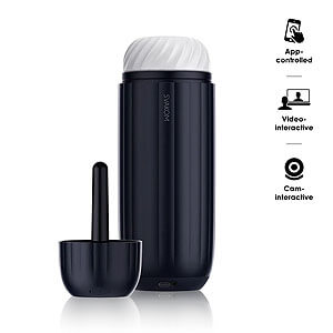 SVAKOM Sam Neo 2 PRO (Blue), interactive masturbator for men