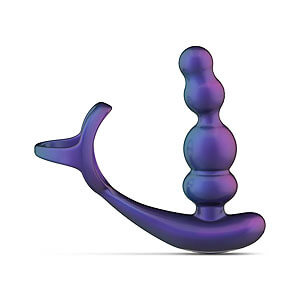 Hueman Stellar Force (Purple), vibrating anal plug with penis bridle