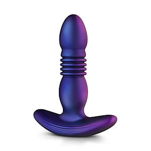 Hueman Supernova (Purple), thrusting anal plug