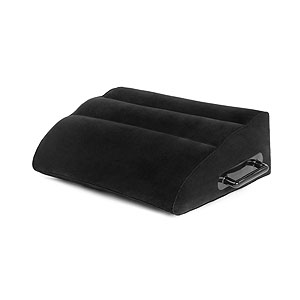 Bedroom Fantasies The Handlebar Inflatable Pillow (Black), inflatable sex pillow with handles