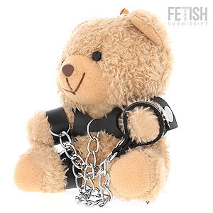 Fetish Submissive Yogi Teddy Bear, BDSM teddy bear