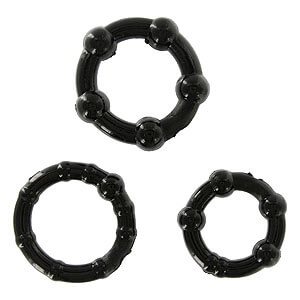 Get Hard erection rings black