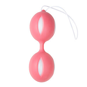 EasyToys Wiggle Duo pink vibrating venus balls