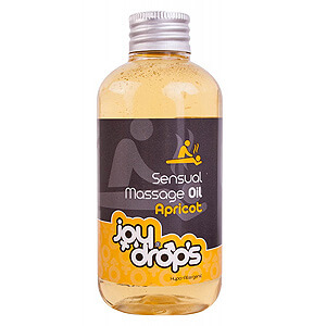 JoyDrops Sensual Massage Oil Apricot 250ml passionate massage oil